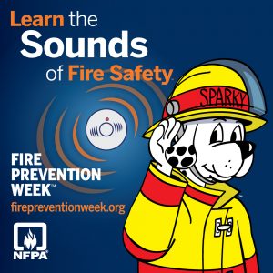 Fire Prevention Week - Learn the Sounds of Fire Safety